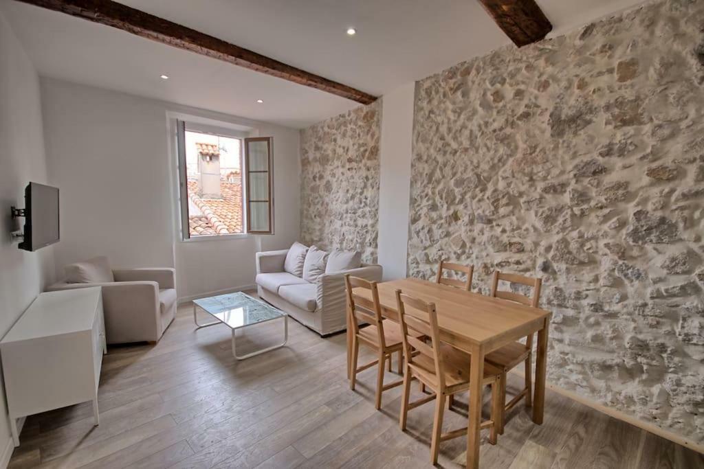 202-Appartement Renove Vieil 앙티브 외부 사진